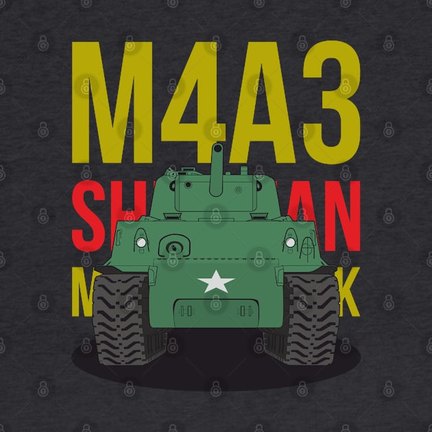 M4A3 Sherman tank of the US Army by FAawRay